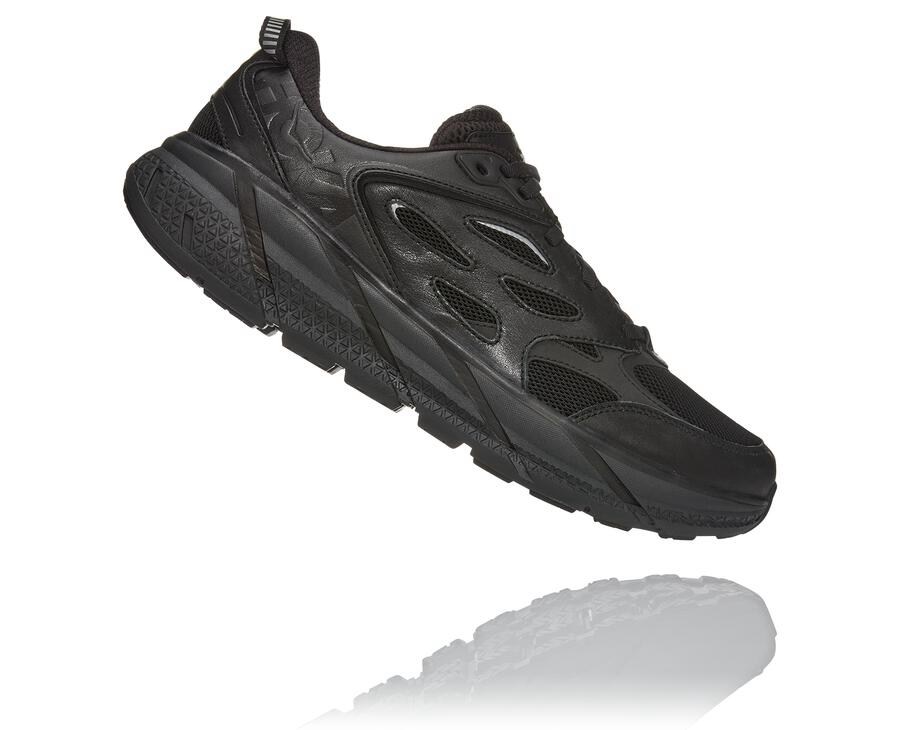 Zapatillas Running Hoka One One Hombre - Clifton L - Negras - WEF546312